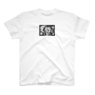 kamenoのpublic  domain flower motifT Regular Fit T-Shirt