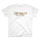 地球商店のLIVE SIMPLY スタンダードTシャツ