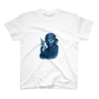 Dark Shadow  - 月影の蒼き影：孤高の忍 Regular Fit T-Shirt