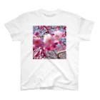 (ゆえ°³°)_( :3 」 )_の花) 桜(　　･ω･　　)どーん Regular Fit T-Shirt