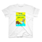 長里徹應のPLAY AS MUCH AS YOU LIKE Regular Fit T-Shirt