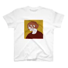 【Takaki.S】illustration GOODSのYOKOGAO-BIJIN-T スタンダードTシャツ