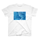 抽象画 A.S Galleryの海＿A.S Gallery スタンダードTシャツ