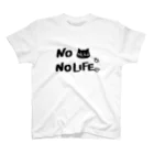 piccolo-のNO NEKO(猫) NO LIFE  スタンダードTシャツ