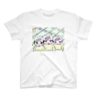 【Yuwiiの店】ゆぅぅぃーのパシフィッがーるず★三人娘 Regular Fit T-Shirt