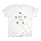 BIBLIVE HOUSE | クリスチャングッズの２ひきの魚と５つのパン スタンダードTシャツ