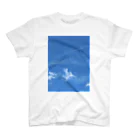 空花の飛行機雲 Regular Fit T-Shirt