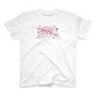 SGKOUBOUのピンクボックス散乱 スタンダードTシャツ