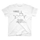 アタマスタイルのニトログリセリン：爆発・爆薬：化学：化学構造・分子式 スタンダードTシャツ