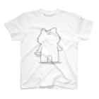 猫原のしのしろにゃん スタンダードTシャツ