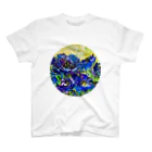 竹黎アートショップのHappy  flower Regular Fit T-Shirt