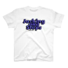 HOUSE DANCE MANIAのJacking and Steps Purple Regular Fit T-Shirt