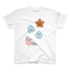 瓶底の空の花の流れ Regular Fit T-Shirt