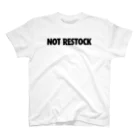 NO SNEAKERS SHOPのNOT RESTOCK スタンダードTシャツ