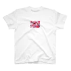 ♡Hearty flowers♡のRose (pink) Regular Fit T-Shirt