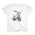 efrinmanのbicycleラブ イエロー Regular Fit T-Shirt