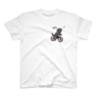 efrinmanのbicycleラブ 黒（両面2） Regular Fit T-Shirt