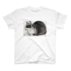 kekozの考える猫のマラシャ スタンダードTシャツ