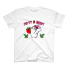 (●´ω｀●pハルコqのPetty Berry Regular Fit T-Shirt