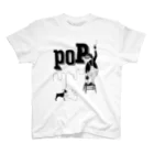 hilo tomula トムラ ヒロのPaint It POP スタンダードTシャツ