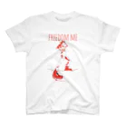 ふみ★雹雫のred woman model スタンダードTシャツ