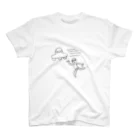 絵描くのきらいですのおっちょこちょいエイリアン Regular Fit T-Shirt