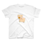 三匹の子むすめのノーマルなぶたTシャツ スタンダードTシャツ