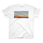 kichiの富士山 夕日(サンセット) 海 Regular Fit T-Shirt