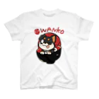 狸の遠吠えのおわんこ スタンダードTシャツ