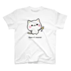 DECORの気づかいのできるネコ　笑顔になぁれver. スタンダードTシャツ