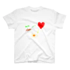 aokkoのILoveYou スタンダードTシャツ