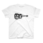 マキタの生音楽部☆perchギター(black) スタンダードTシャツ