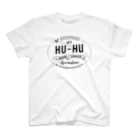 imyme9's shopのNAKAYOSHI HU-HU（黒文字） Regular Fit T-Shirt