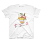 ことりーちょのことりのプリンパフェ Tシャツ スタンダードTシャツ