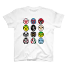 LUCHAのMASKMAN TWELVE DOS スタンダードTシャツ