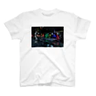 816photographyのライトペイントアート"midnight cafe" スタンダードTシャツ