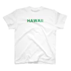 Souvenir HawaiiのJUST HAWAII (GREEN) スタンダードTシャツ