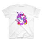 IYUDAのFIRE UNICORN スタンダードTシャツ