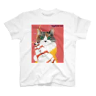 のっぴきならない。ラインスタンプ発売中ののっぴきならない/保護猫ジーア スタンダードTシャツ