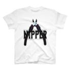 Atelier Pua laniのNIPPER×ニッパー（ライン有り） スタンダードTシャツ