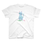 shousou八景のねことチューリップ Regular Fit T-Shirt