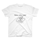 結城浩のWrite, write, write! Regular Fit T-Shirt