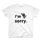 roi_famille SHOPのI`m sorry Regular Fit T-Shirt