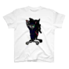 black38の忍者ねこ(=‘ｘ‘=) スタンダードTシャツ