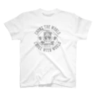 Cotick ShopのChoke the World, Choke with World logo-silver Regular Fit T-Shirt