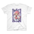 松(絵描き)の魔法少女★夢路 てぬぐい風 Regular Fit T-Shirt