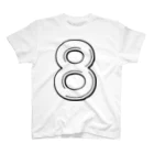 numberの８ スタンダードTシャツ