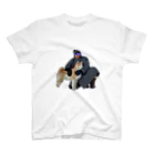 寝る子は育つのお相撲さんとその犬 Regular Fit T-Shirt