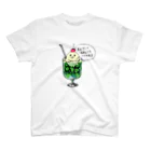 3to10 Online Store SUZURI店のクリームソーダ先輩（大人だって〜） Regular Fit T-Shirt