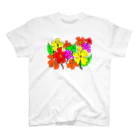 tsuki-hiroの手書きのお花 スタンダードTシャツ